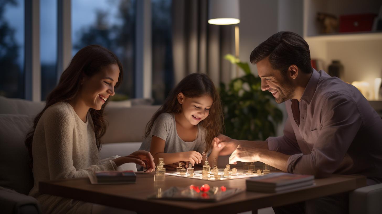 table lamps placement in living room