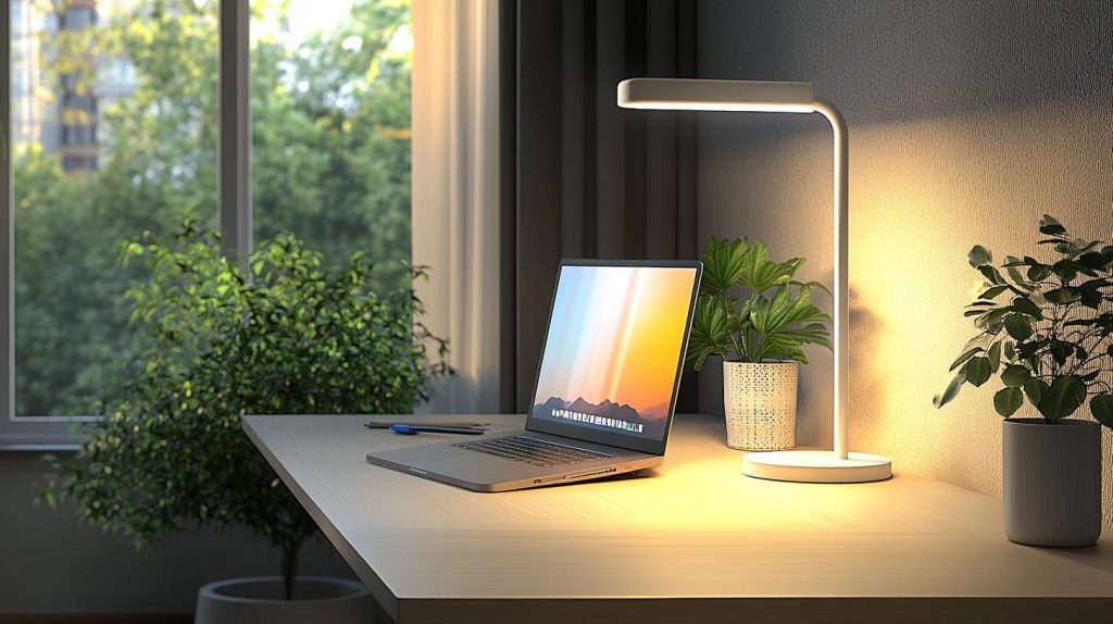 Lampy biurkowe LED dla zdrowia oczu i produktywności