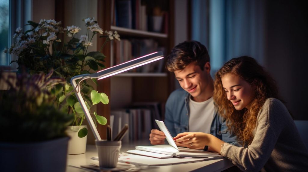 Lampa biurkowa Zdrowie oczu